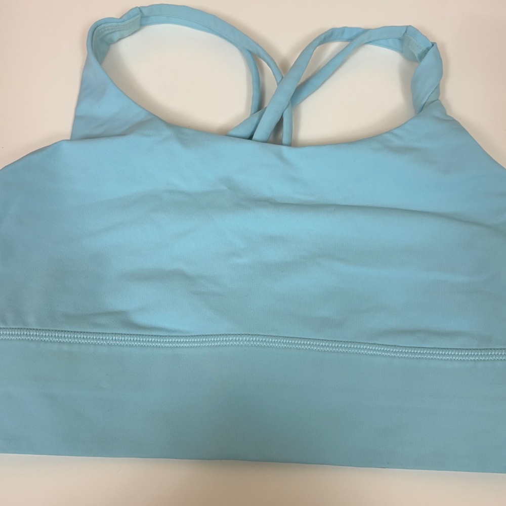 Lululemon sky blue bra